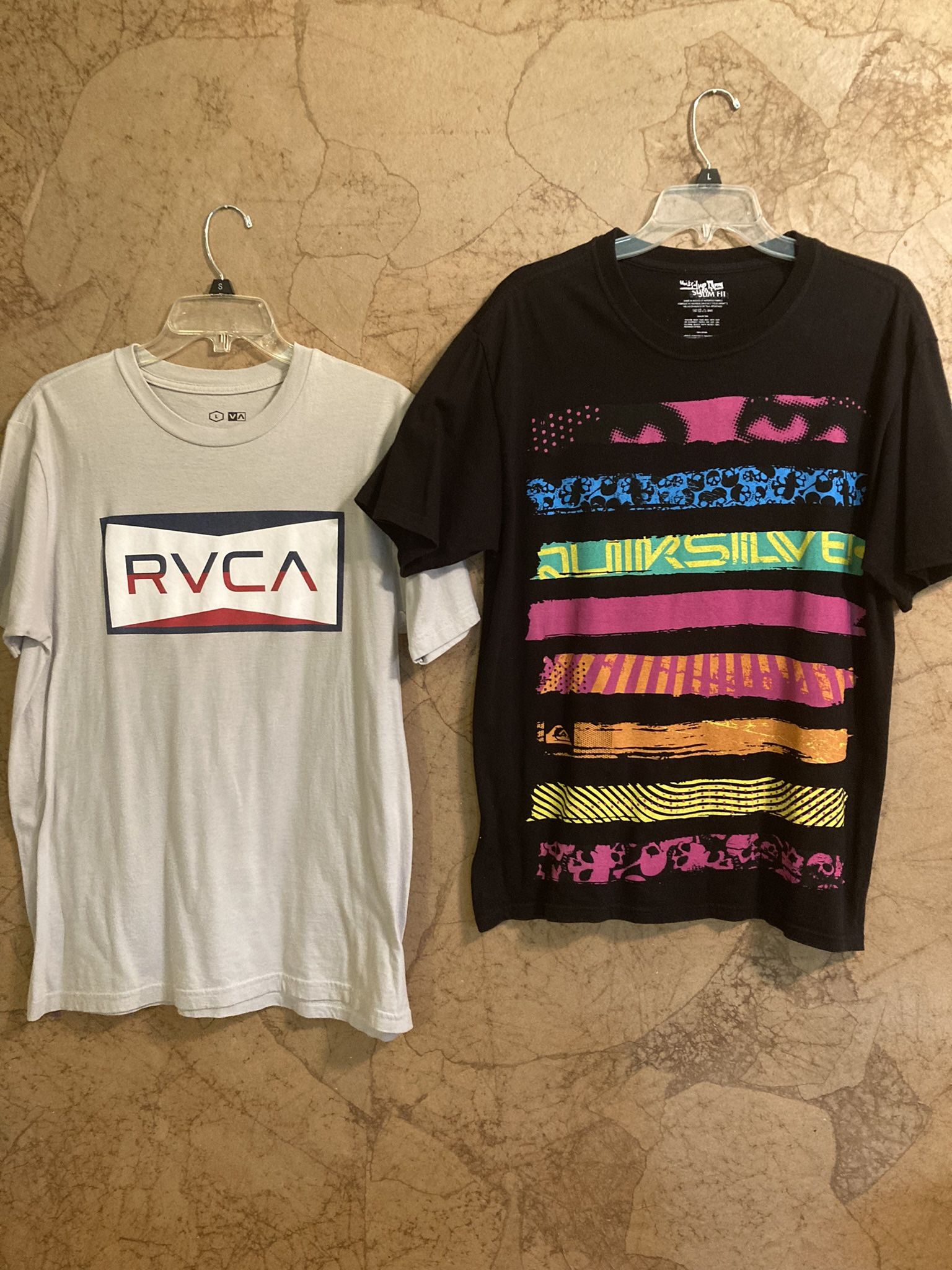 Quick Silver & RVCA T-shirts 2/$8