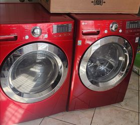 LG washer and dryer