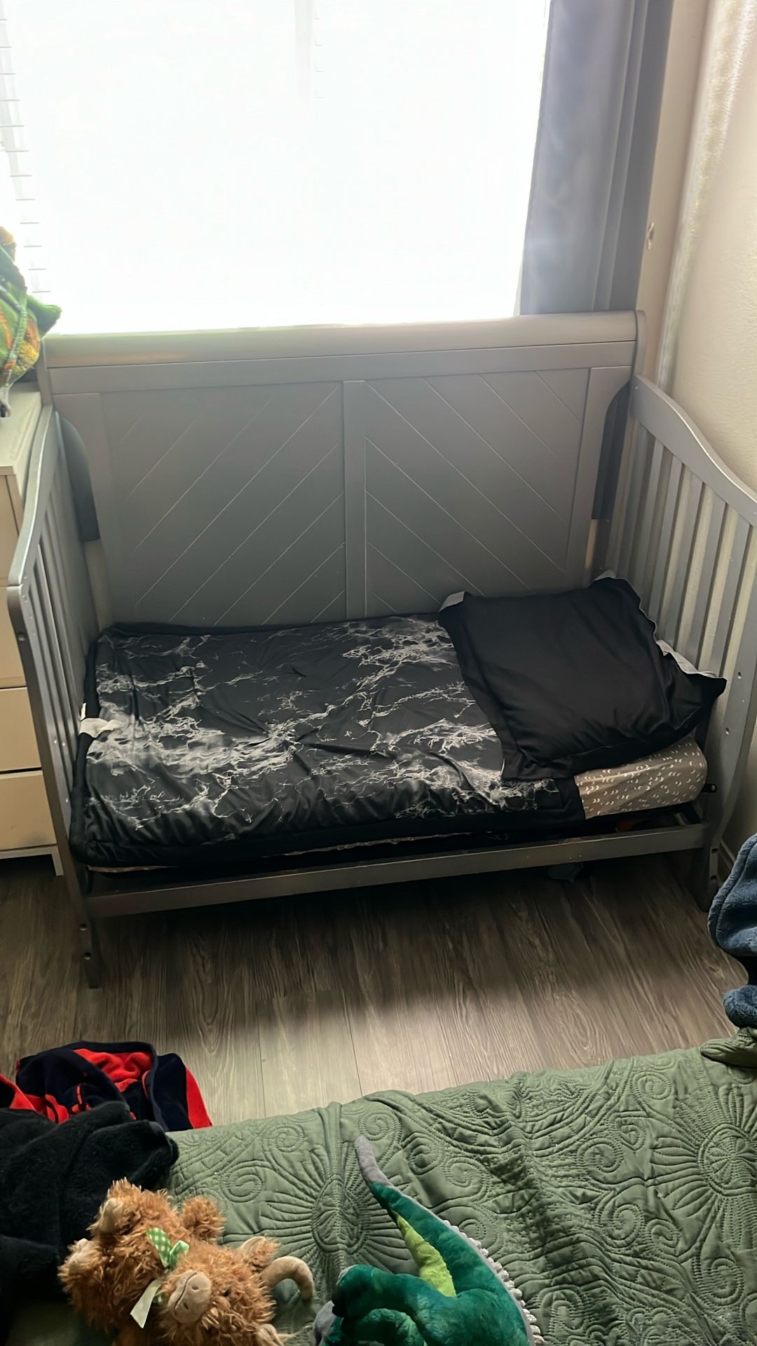 Baby Crib Bed With Mattress