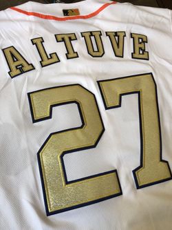 Jose Altuve Houston Astros GOLD jersey for Sale in Castro Valley, CA -  OfferUp