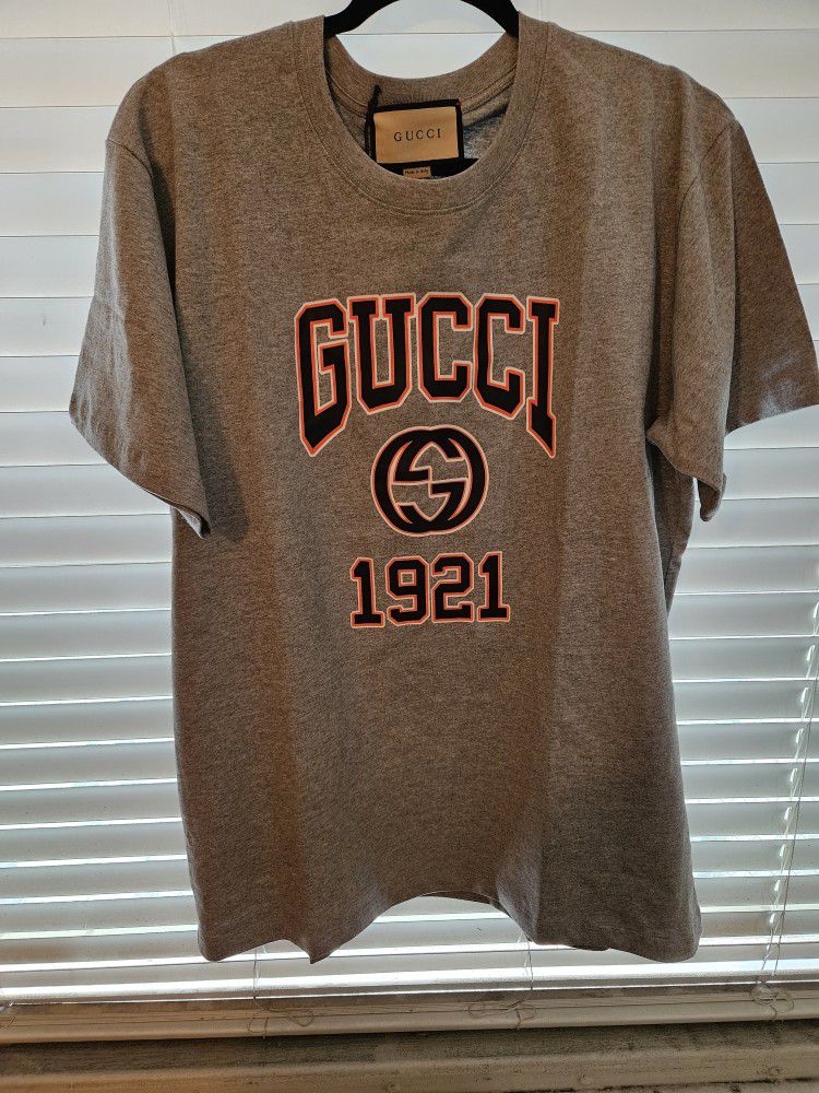 Gucci Cotton Jersey Printed  1921 T-shirt Sz Xl