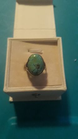 Beautiful Turquoise silver ring