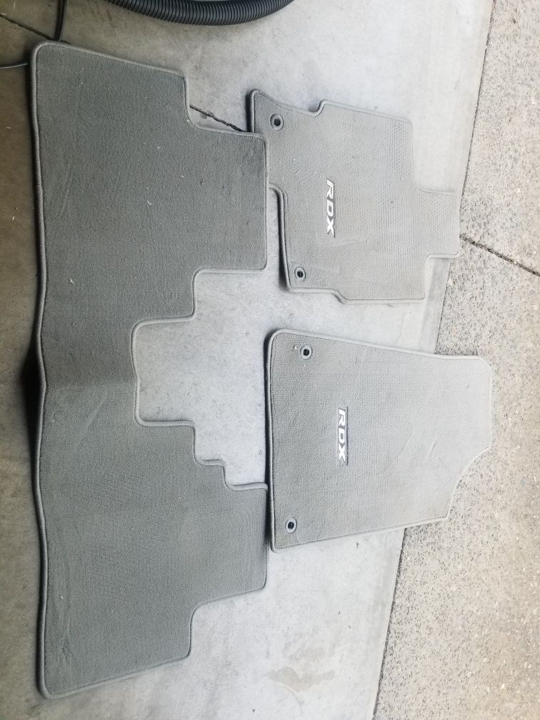 ACURA RDX CARPET MATS SET, GREY