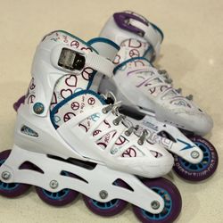 Roller Derby Girl's Stinger 5.2 Adjustable Inline Skate