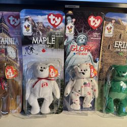 Ty Beanie Baby Collection Rare And W/ Errors Oakbrook Rare Set