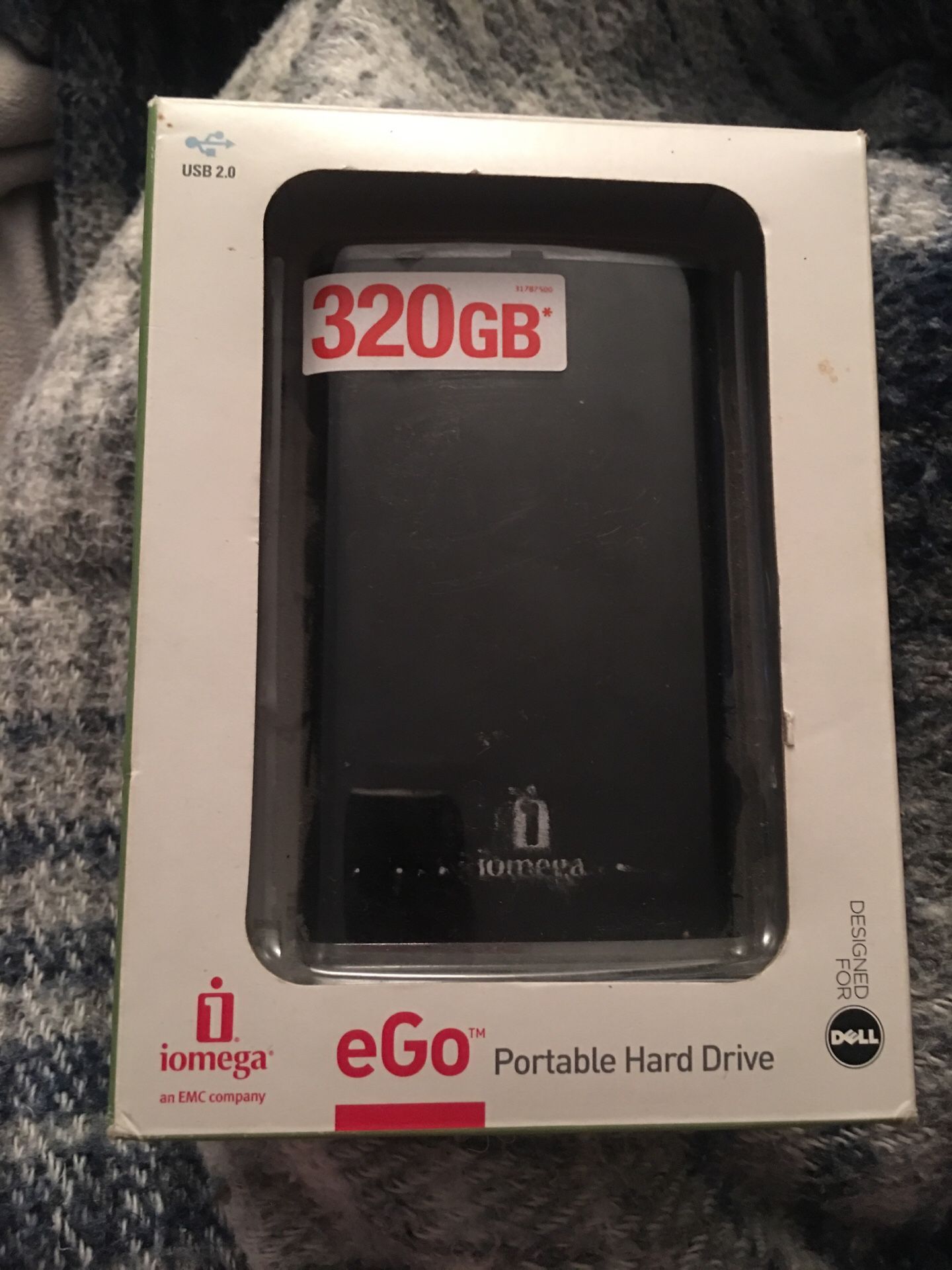 Portable hard drive- 320GB