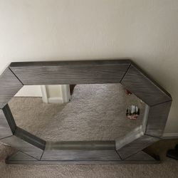 Light Grey Vanity Mirror 