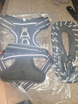 Dog Harness and leash set Med
