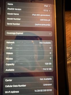 ipad 6th generation