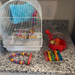 Bird Cage W/ Accesories