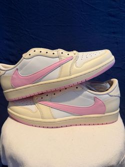 Nike Air Jordan 1 Low OG SP Travis Scott Shy Pink/Sail