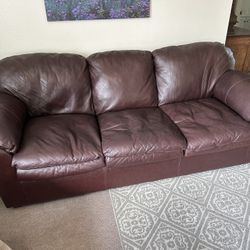 Leather Couch