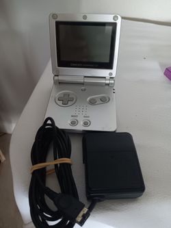 Nintendo Game Boy Advance SP Console - Silver tested