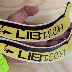 LIB Tech Snowboard Sticker Banana Skate Sticker