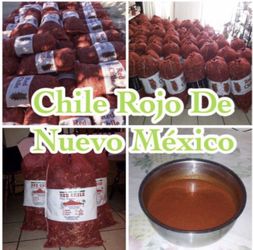 Chile Rojo De Nuevo México Recien Cosechado