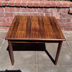 Danish Mid-Century Rosewood Side Table 