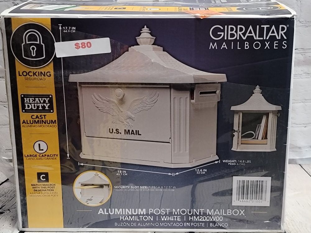 Large Capacity Mailbox