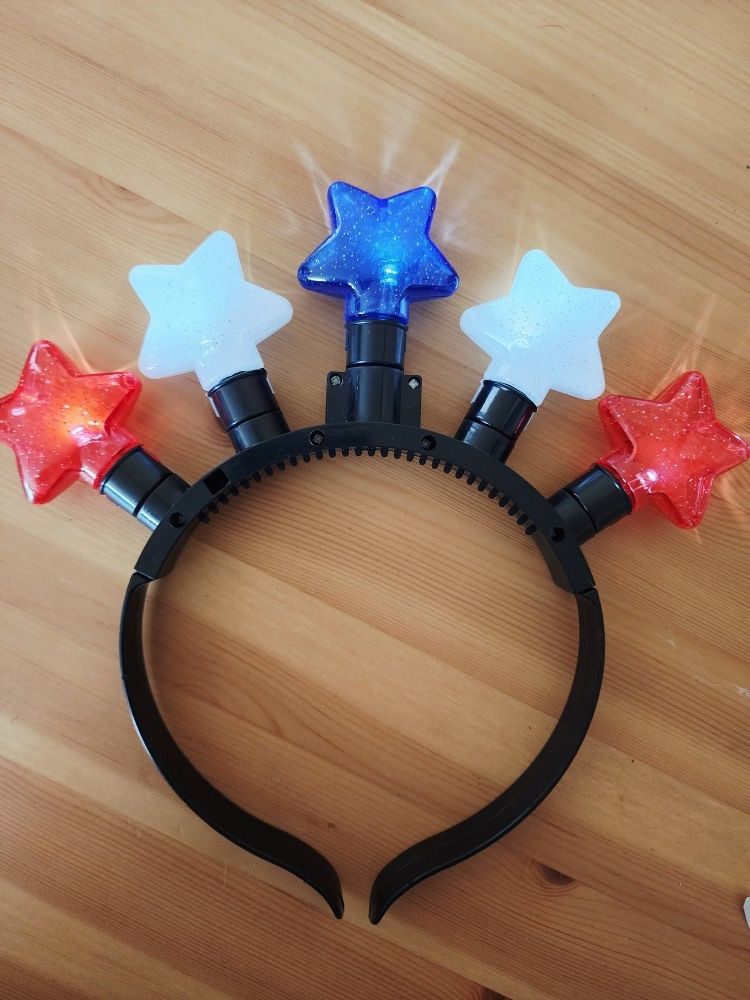 4th of July Lightup Headbands