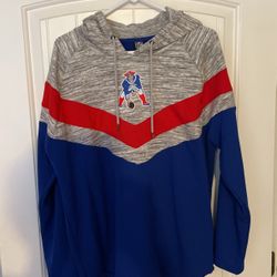 Xl Old Logo Patriots Pullover Sweatshirt Ex Condition 