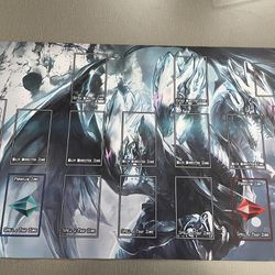 Yu-Gi-Oh! Blue-Eyes Ultimate Dragon Playmat With Zones