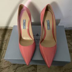 Pink Prada Heels Size 7.5