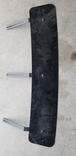 Bike rack wind deflector