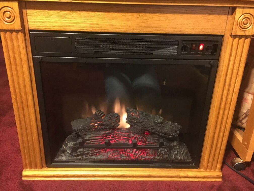 Twin Star Electric Fireplace for Sale in Belmont, CA - OfferUp