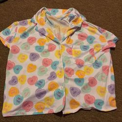 Conversation Hearts Pajama Set