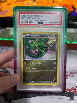 Rayquaza Holo PSA 9