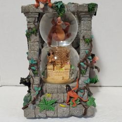 Disney Jungle Book "Bare Necessities" Musical Snowglobe 