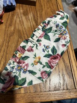 Longaberger SMALL BERRY Basket Liner Garden Splendor Floral Fabric