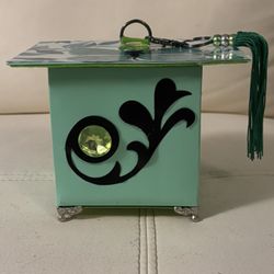 Serene Teal Butterfly Gift Box
