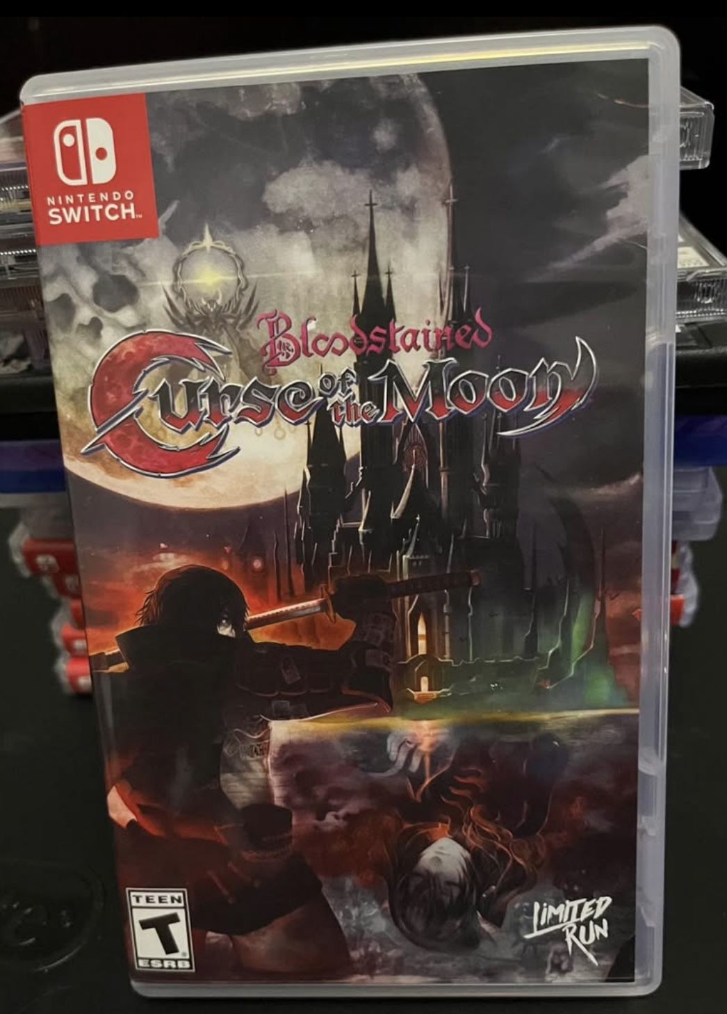 bloodstained curse of the moon LRG switch