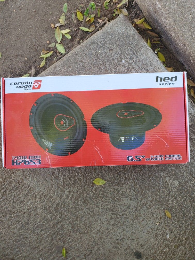 6.5 Cewin Vega Car Speakers(new) 60$firm
