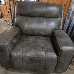 Leather Electric Recliner