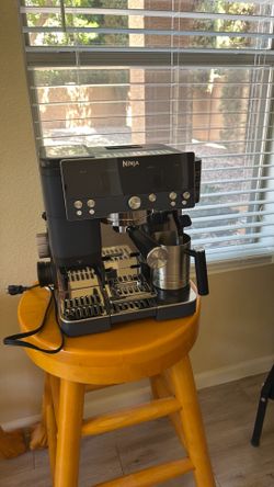 Navy Blue Ninja Luxe Cafe Premier Espresso Machine