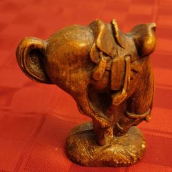 Vintage Bucking Bronco Figurine 
