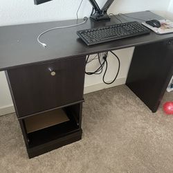FREE Brown computer desk