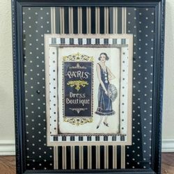 Framed Paris / French /France Print