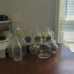 Empty Liquor Bottles For Art / Decorative 