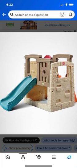 Kids outdoor play equipment
