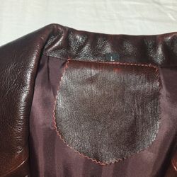 Large Women's Leather Jacket