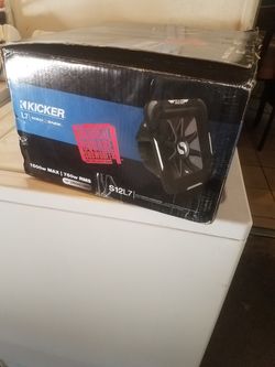 12" Kicker L7 DVC 4 OHM 1500 WATTS MAX 750 RMS