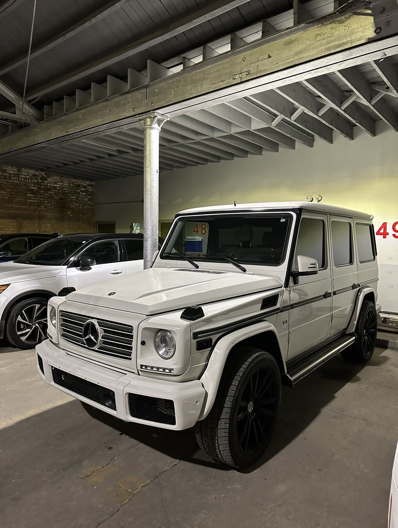 Mercedes Benz G550 Brush Guard And Bumper