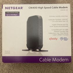 New Cable Modem & New Wi-Fi Range Extender