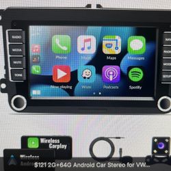 Android Car Stereo For Volkswagen 2G+64G
