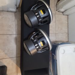 12W7 JL Audio Anniversary Edition with brand new ported enclosure