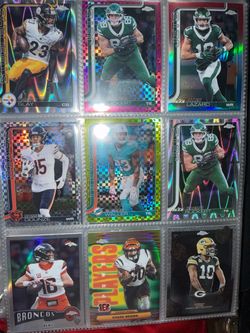 nfl topps 2025 34 cards card lot