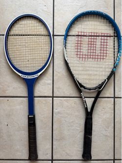 Wilson and vintage YAMAHA Composite Tennis Rackets