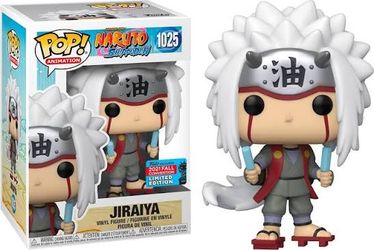 NEW Funko POP! Jiraiya 1025 Naruto Shippuden Fall Conv Ltd Ed Ex in Protector